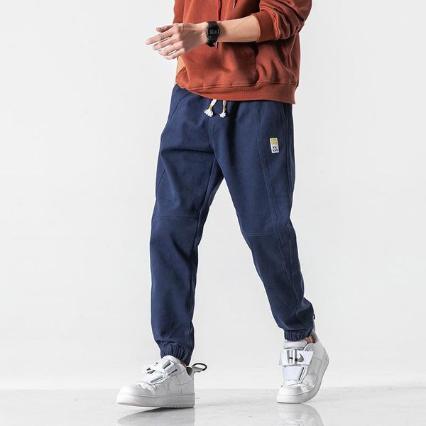 men's pants 2106 large sized m-8xl men casual cargo style spring autumn streetwear drawstring solid color student tooling trousers, Black
men's pants 2106 large sized m-8xl men casual cargo style spring autumn streetwear drawstring solid color student tooling trousers, Black