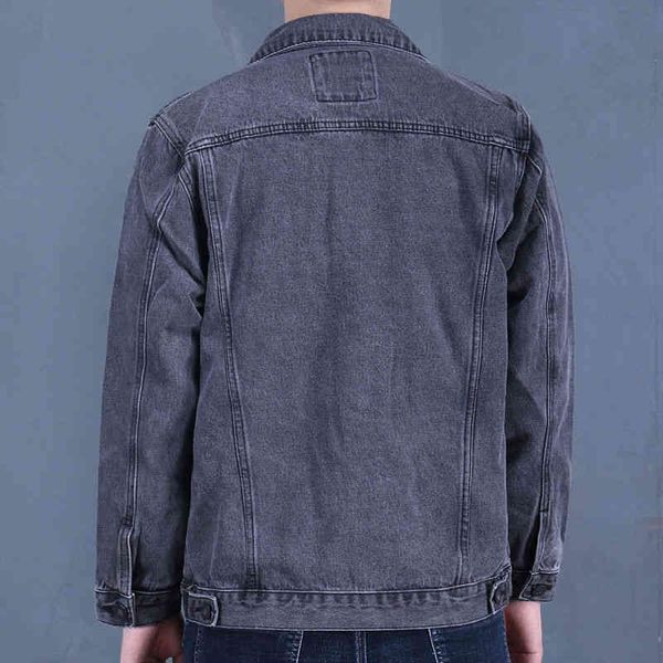 designersmoke gray denim jacket large loose trend denim jacket men's spring and autumn new high-grade wear-resistant jacketbalencaiga, Black;brown
designersmoke gray denim jacket large loose trend denim jacket men's spring and autumn new high-grade wear-resistant jacketbalencaiga, Black;brown