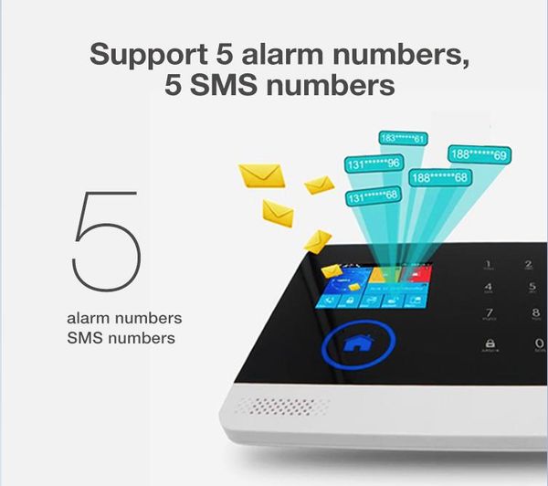 yobang security wireless wifi gsm alarm system tft display door sensor home systems wirelress siren kit
yobang security wireless wifi gsm alarm system tft display door sensor home systems wirelress siren kit