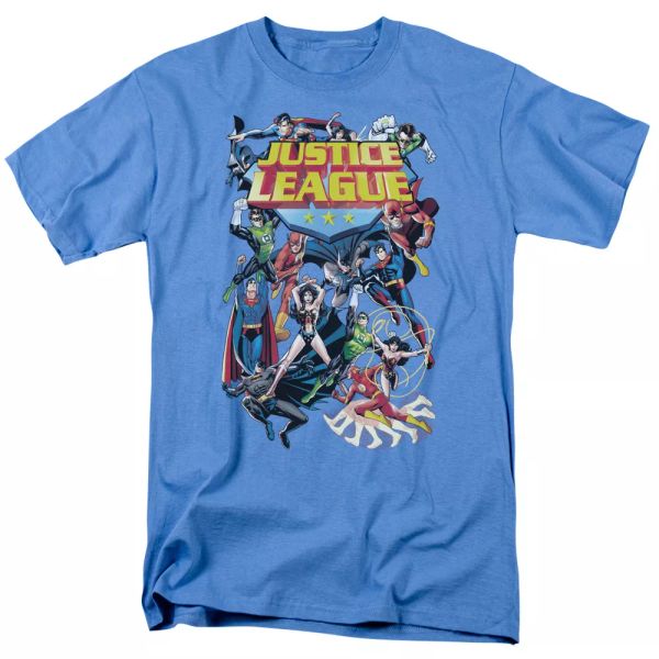 Justice League of America - League A Plenty T-Shirt DC Comics Sizes S-3X NEW, White;black
Justice League of America - League A Plenty T-Shirt DC Comics Sizes S-3X NEW, White;black