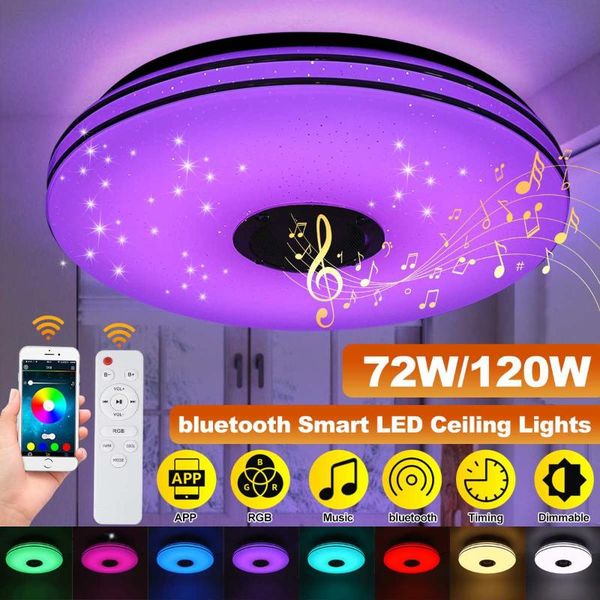 ceiling lights 72w/120w modern rgb led home lighting app bluetooth music light bedroom lamp smart lamp+remote control
ceiling lights 72w/120w modern rgb led home lighting app bluetooth music light bedroom lamp smart lamp+remote control