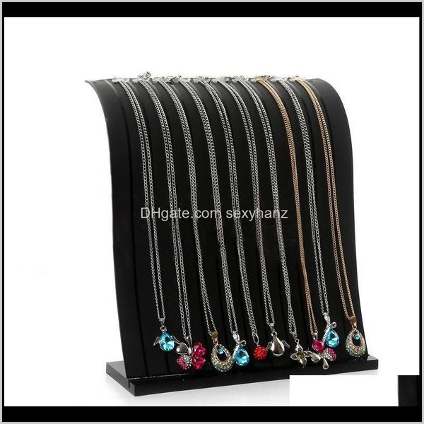 other packaging & drop delivery 2021 high-end two-color 12 booths transparent acrylic necklace bracelet holder pendant jewelry display stand, Black;white
other packaging & drop delivery 2021 high-end two-color 12 booths transparent acrylic necklace bracelet holder pendant jewelry display stand, Black;white
