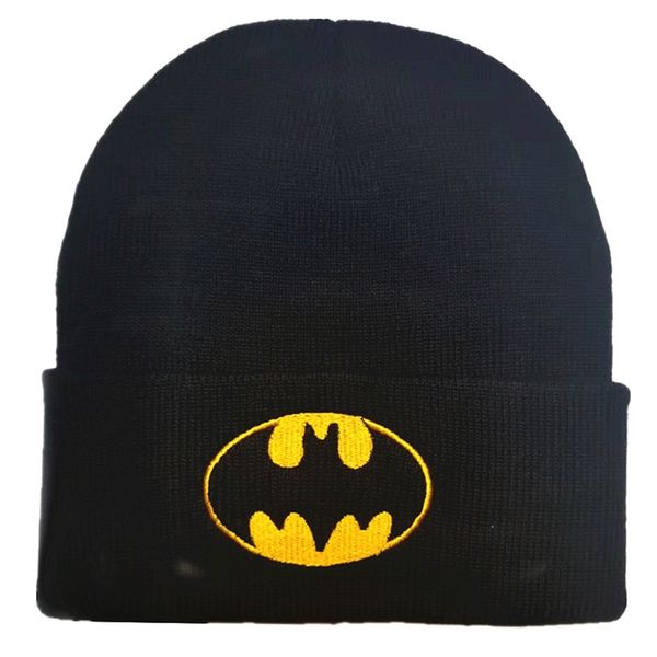Three dimensional embroidered Superman knitted Batman wool autumn winter outdoor men's and women's Pullover cold hat beanies, Blue;gray
Three dimensional embroidered Superman knitted Batman wool autumn winter outdoor men's and women's Pullover cold hat beanies, Blue;gray