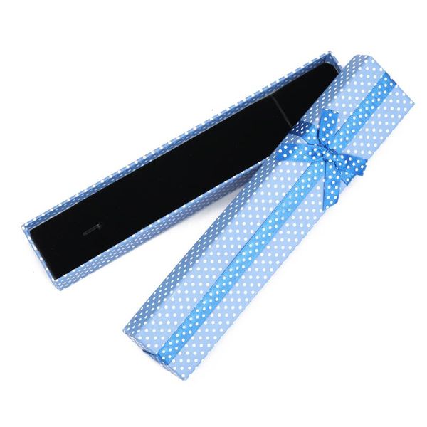 gift wrap long necklace bracelet jewelry box spot bowknot wholesale 21*4cm simple style 1 piece
gift wrap long necklace bracelet jewelry box spot bowknot wholesale 21*4cm simple style 1 piece