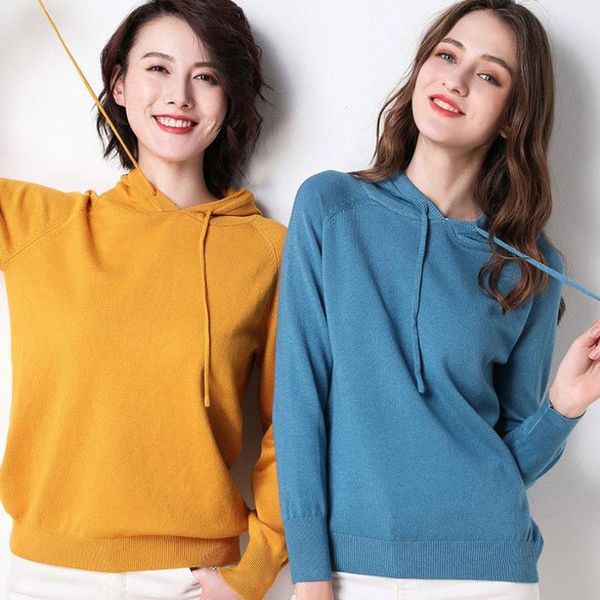 wool blends hooded sweaters female 2021 autumn women jumper ladies korean sweater for plus size pullover knit women's, White;black
wool blends hooded sweaters female 2021 autumn women jumper ladies korean sweater for plus size pullover knit women's, White;black
