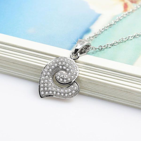 japan and south korea simple fashion jewelry micro-inlaid love heart necklace accessories women's short summer clavicle pendant necklac, Silver
japan and south korea simple fashion jewelry micro-inlaid love heart necklace accessories women's short summer clavicle pendant necklac, Silver