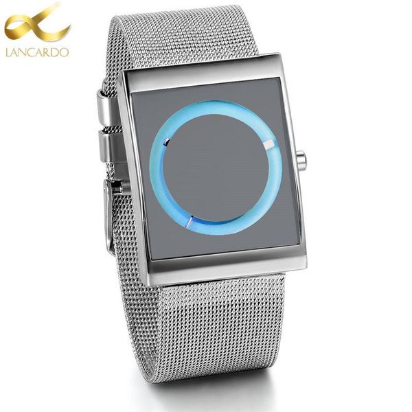 wristwatches lancardo 2021 luxury brand quartz man rectangle women watches mens watch men mesh wristwatch relogio masculin, Slivery;brown 
wristwatches lancardo 2021 luxury brand quartz man rectangle women watches mens watch men mesh wristwatch relogio masculin, Slivery;brown