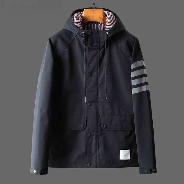 hoodie men jacket hooded autumn casual sport coat pockets loose outerwear striped plus size long sleeve windproof, Black
hoodie men jacket hooded autumn casual sport coat pockets loose outerwear striped plus size long sleeve windproof, Black