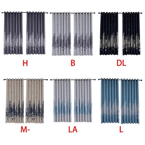 1pc skyscraper printing curtain perforated modern blackout curtains living room window for bedroom fabrics & drapes
1pc skyscraper printing curtain perforated modern blackout curtains living room window for bedroom fabrics & drapes