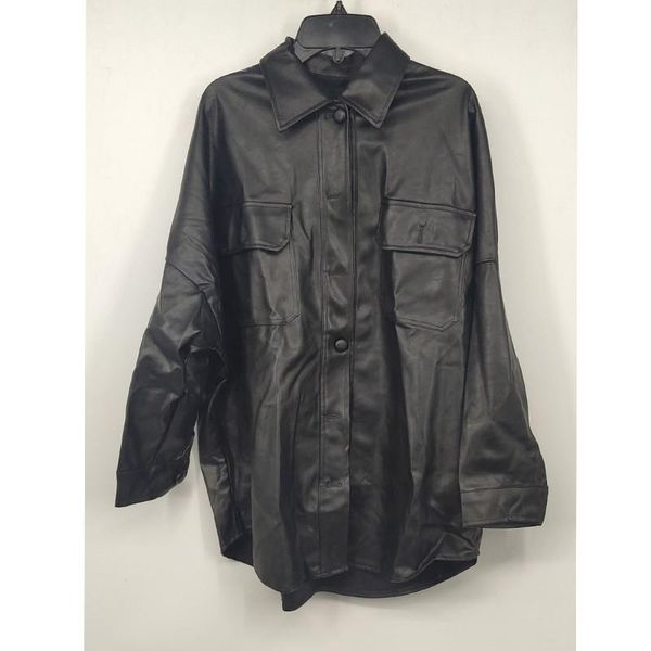 women's leather & faux yuerwang women coat black motorcycle jacket fashionable loose casual pu overcoat autumn winter ladies outwear 20
women's leather & faux yuerwang women coat black motorcycle jacket fashionable loose casual pu overcoat autumn winter ladies outwear 20