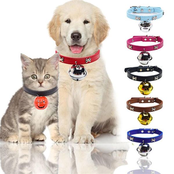 dog collars & leashes pu material big bell pet cat and collar adjustable bone inlaid accessories suitable for small medium tractio
dog collars & leashes pu material big bell pet cat and collar adjustable bone inlaid accessories suitable for small medium tractio