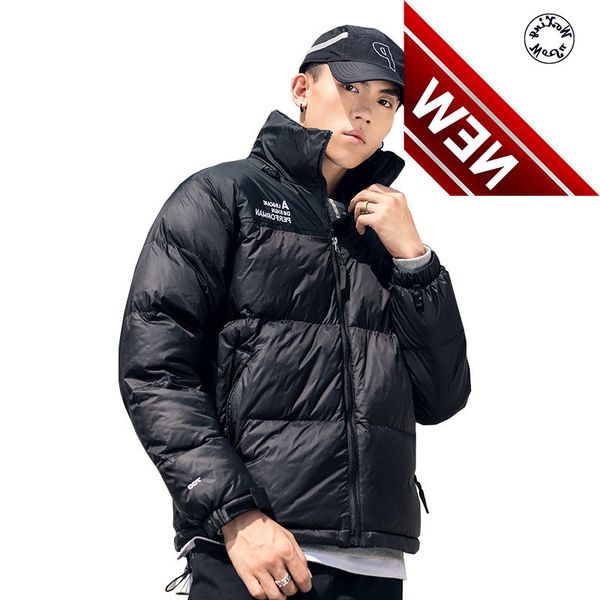 winter men's down jacket short new fashion brand warm clothing light white duck coat for men 2021 winter, Black
winter men's down jacket short new fashion brand warm clothing light white duck coat for men 2021 winter, Black