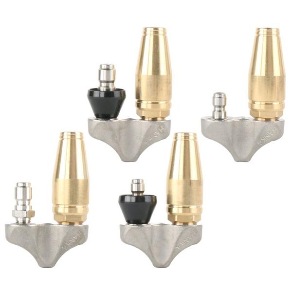watering equipments cleaning reverse turbo sewer drain jetter nozzle with quick connect fitting 3000 psi for pressure washer 1piece replace
watering equipments cleaning reverse turbo sewer drain jetter nozzle with quick connect fitting 3000 psi for pressure washer 1piece replace
