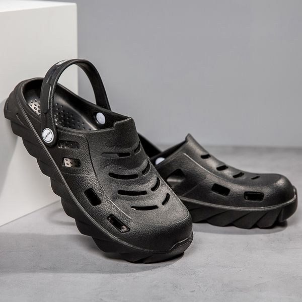 2021 mens women sport trainers off summer cross-border sandals slippers casual trend beach hole shoes breathable hollow soft bottom slipper, Black
2021 mens women sport trainers off summer cross-border sandals slippers casual trend beach hole shoes breathable hollow soft bottom slipper, Black