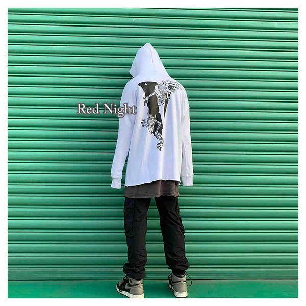 long 2021 brand v hoodie street co branded china dragon printing destroys the trend of sweater, Black
long 2021 brand v hoodie street co branded china dragon printing destroys the trend of sweater, Black