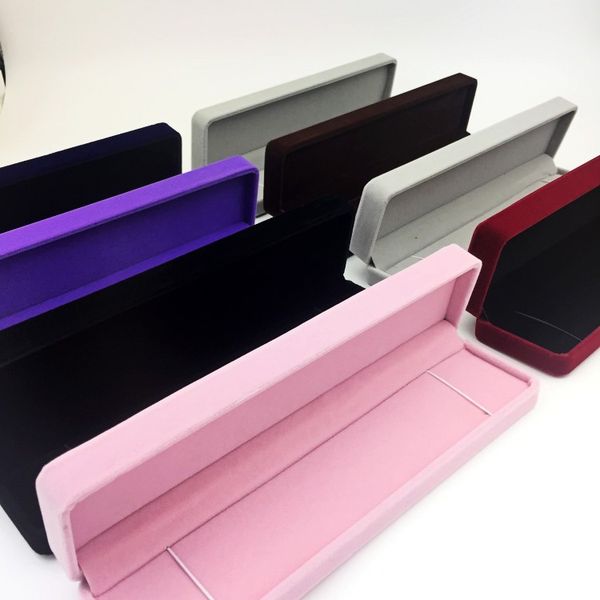 boxes packaging display jewelry 4.5 x 22.5 x 3cm velvet round flannel gift present case bracelet necklace rectangular jewelry box jllcjq, Black;white
boxes packaging display jewelry 4.5 x 22.5 x 3cm velvet round flannel gift present case bracelet necklace rectangular jewelry box jllcjq, Black;white