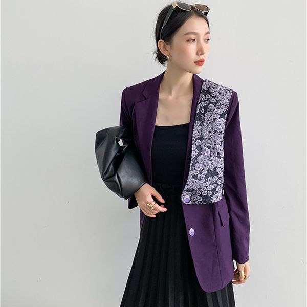 ol notched work grape-colored blazer autumn winter two-piece suit jacket formal women blazers coat female 210421, White;black
ol notched work grape-colored blazer autumn winter two-piece suit jacket formal women blazers coat female 210421, White;black