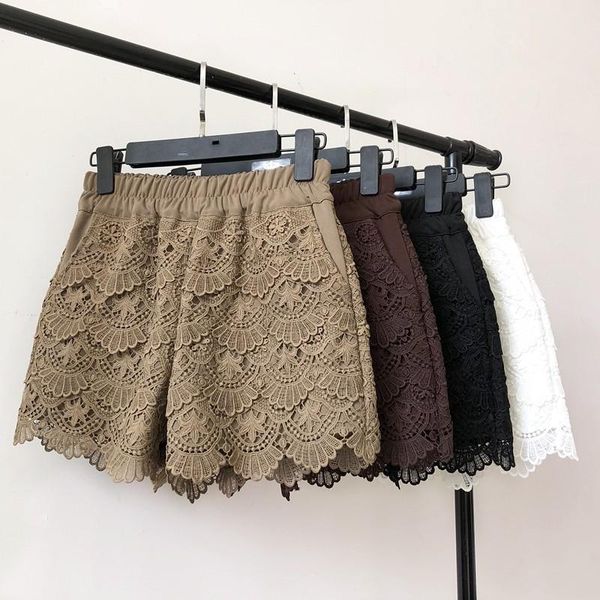 women's shorts for women s-2xl weight 40-70kg plus size fashion mini big lace design 2021, White;black
women's shorts for women s-2xl weight 40-70kg plus size fashion mini big lace design 2021, White;black