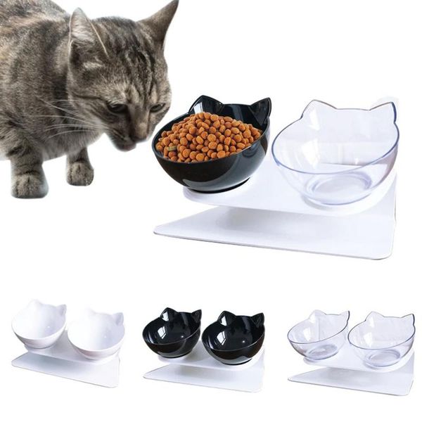 cat bowls & feeders 15 degree food bowl bevel non-slip plastic transparent pets feeder double water high pet shelf neck protection drinking
cat bowls & feeders 15 degree food bowl bevel non-slip plastic transparent pets feeder double water high pet shelf neck protection drinking