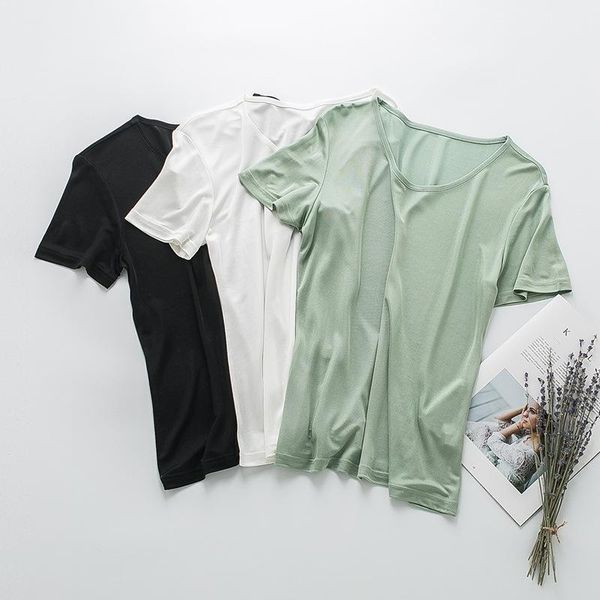 birdsky, 1pc 70% viscose 30% mulberry silk women short sleeve t shirt , o neck loose simple tees, , 3 solid colors. or-44 women's t-shi, White
birdsky, 1pc 70% viscose 30% mulberry silk women short sleeve t shirt , o neck loose simple tees, , 3 solid colors. or-44 women's t-shi, White