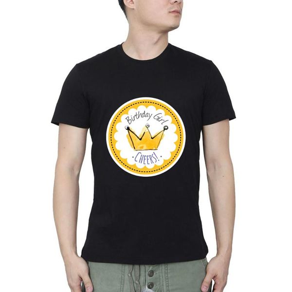 men's t-shirts happy birthday cheers t-shirt streetwear o neck casual summer, White;black
men's t-shirts happy birthday cheers t-shirt streetwear o neck casual summer, White;black