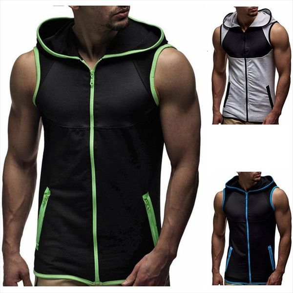 summer men sleeveless tank mens hoodie workout solid slim vest casual hooded sweatshirt vests, White;black
summer men sleeveless tank mens hoodie workout solid slim vest casual hooded sweatshirt vests, White;black