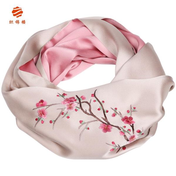 scarves embroidery silk mother's women's mother-in-law's shawl dual-purpose suzhou, Blue;gray
scarves embroidery silk mother's women's mother-in-law's shawl dual-purpose suzhou, Blue;gray