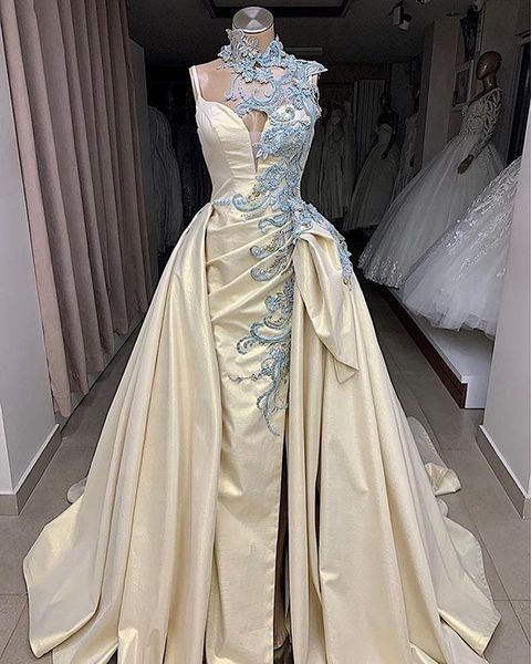 party dresses high neck arabic evening dress 2021 design applique floor length overskirt long prom gowns vestido de fiesta, White;black
party dresses high neck arabic evening dress 2021 design applique floor length overskirt long prom gowns vestido de fiesta, White;black