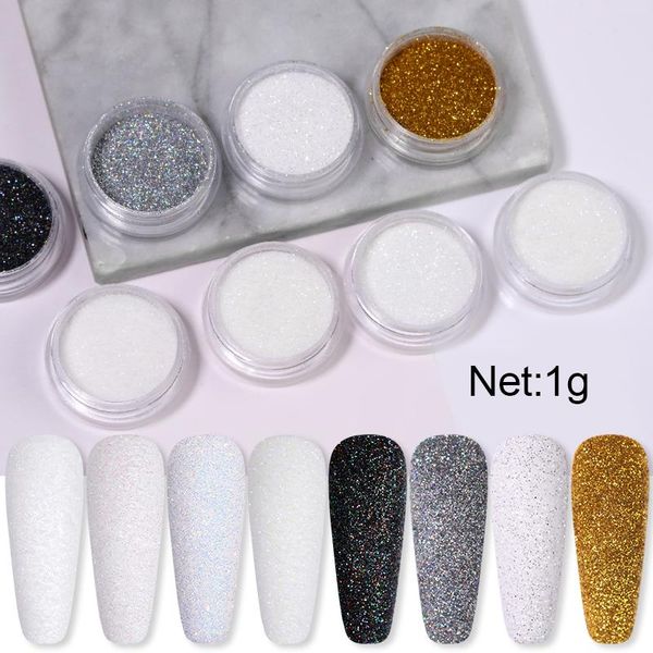 nail glitter silver black laser powder sugar art gradient polish chrome dust pigment decoration accessories holo, Silver;gold
nail glitter silver black laser powder sugar art gradient polish chrome dust pigment decoration accessories holo, Silver;gold