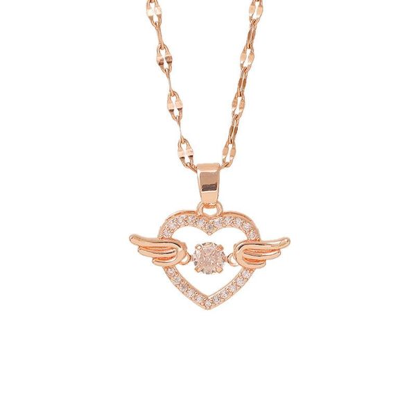 pendant necklaces south korea 2021 women's heart-shaped zircon bone chain cool wind necklace fashion jewelry women, Silver
pendant necklaces south korea 2021 women's heart-shaped zircon bone chain cool wind necklace fashion jewelry women, Silver