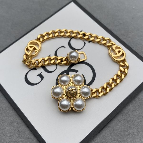 luxury jewelry new double pearl flower bracelet fashion classic ol street show temperament bracelet jewelry goddess, White
luxury jewelry new double pearl flower bracelet fashion classic ol street show temperament bracelet jewelry goddess, White