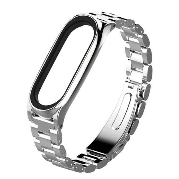 watch bands for mi band 3 screwless bracelet strap stainless steel metal wristband 2021, Black;brown
watch bands for mi band 3 screwless bracelet strap stainless steel metal wristband 2021, Black;brown