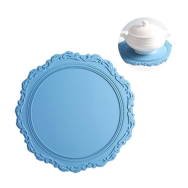 mats & pads heat insulation pad round decorative mat with embossed pattern silicone pot nordic style place thickened
mats & pads heat insulation pad round decorative mat with embossed pattern silicone pot nordic style place thickened