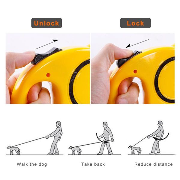 retractable dog leash automatic flexible puppy cat traction rope belt /5m for small medium dogs pet products collars & leashes
retractable dog leash automatic flexible puppy cat traction rope belt /5m for small medium dogs pet products collars & leashes