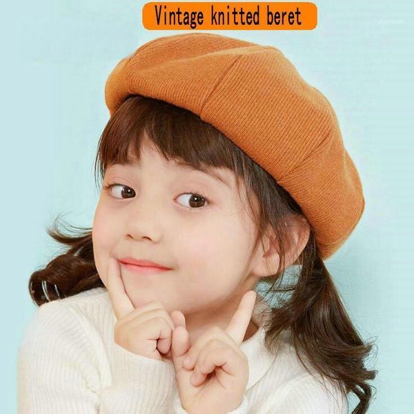 children's knitted beret outdoor windproof leisure cold-proof cotton girl octagonal adjustable caps & hats1, Yellow
children's knitted beret outdoor windproof leisure cold-proof cotton girl octagonal adjustable caps & hats1, Yellow