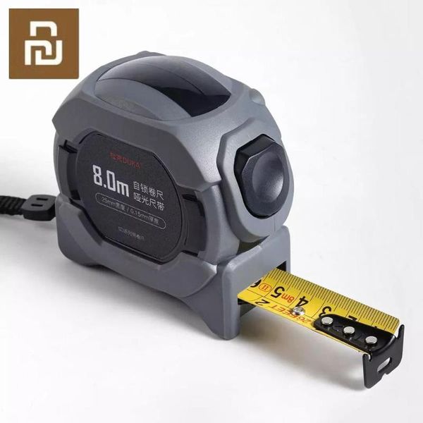 smart home control duka sd 8m precision steel tape measurement frosted retractable ruler rubberized drop-proof portable measuring tool
smart home control duka sd 8m precision steel tape measurement frosted retractable ruler rubberized drop-proof portable measuring tool