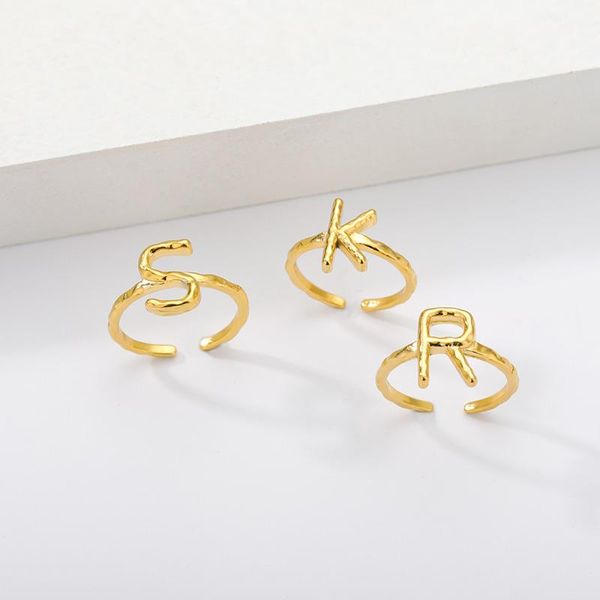 wedding rings minimalism a-z initial for women jewelry stainless steel stackable alphabet couple ring friend gifts bijoux, Slivery;golden
wedding rings minimalism a-z initial for women jewelry stainless steel stackable alphabet couple ring friend gifts bijoux, Slivery;golden