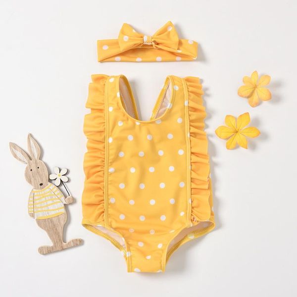 kids girl swimsuit one-piece children swimwear polka dot little summer swimming suit ruffle child sea clothes headband one-pieces, Black
kids girl swimsuit one-piece children swimwear polka dot little summer swimming suit ruffle child sea clothes headband one-pieces, Black