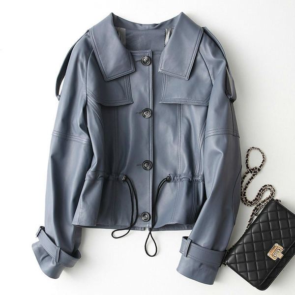 women's leather & faux 2021 spring autumn genuine jacket women short korean sheepskin coat motorcycle jackets kqn28004 kj2321, Black
women's leather & faux 2021 spring autumn genuine jacket women short korean sheepskin coat motorcycle jackets kqn28004 kj2321, Black