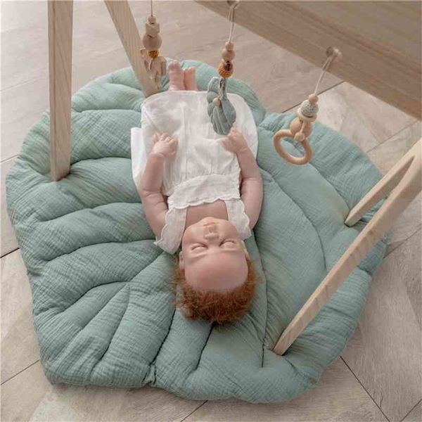 1pc baby play mat nordic cotton soft leaf leaves shape rugs crawling blanket for children room decoration 210915
1pc baby play mat nordic cotton soft leaf leaves shape rugs crawling blanket for children room decoration 210915