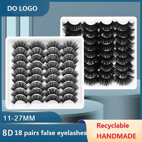 18 pairs 3d faux mink lashes natural thick false eyelashes dramatic long wispies lash extension volume beauty eyelash
18 pairs 3d faux mink lashes natural thick false eyelashes dramatic long wispies lash extension volume beauty eyelash