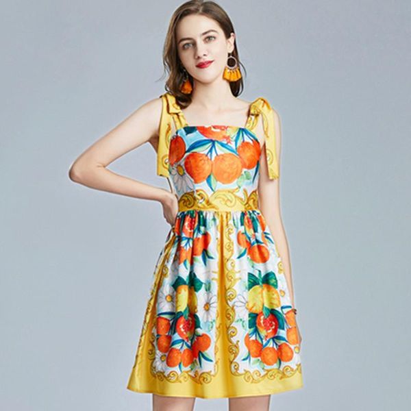 summer fashion runway holiday dress women bow tie spaghetti strap slash neck cherry flower print party short casual dresses, Black;gray
summer fashion runway holiday dress women bow tie spaghetti strap slash neck cherry flower print party short casual dresses, Black;gray