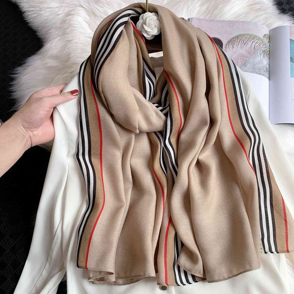 autumn winter warm cotton hemp hand women's windproof super large silk scarf japanese and korean style sunshade shawl stripe, Blue;gray
autumn winter warm cotton hemp hand women's windproof super large silk scarf japanese and korean style sunshade shawl stripe, Blue;gray