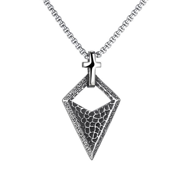 chain necklaces pendants for mens sliver retro cross triangle hip pop style stainless steel choker tag jewelry to boys loves gifts gx1843, Silver
chain necklaces pendants for mens sliver retro cross triangle hip pop style stainless steel choker tag jewelry to boys loves gifts gx1843, Silver