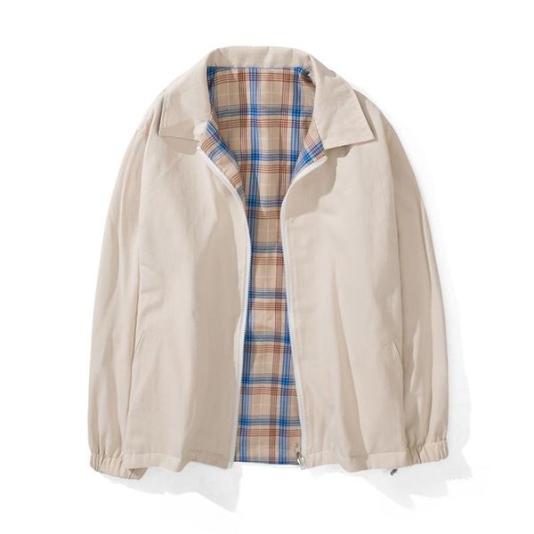 solid color casual jacket plaid reversible drawstring fluffy baseball vintage streetwear coat kurtki damskie coats bh50jk women's jacke, Black;brown
solid color casual jacket plaid reversible drawstring fluffy baseball vintage streetwear coat kurtki damskie coats bh50jk women's jacke, Black;brown