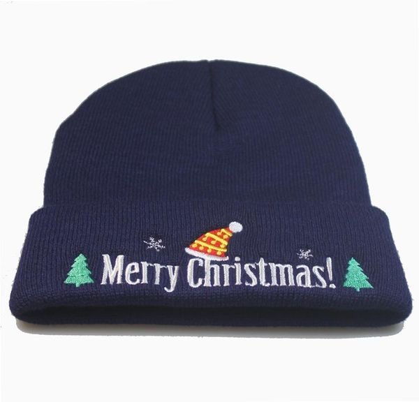 berets hang european and american men's women's christmas woolen cap merry embroidery knitted hat pullover, Blue;gray
berets hang european and american men's women's christmas woolen cap merry embroidery knitted hat pullover, Blue;gray