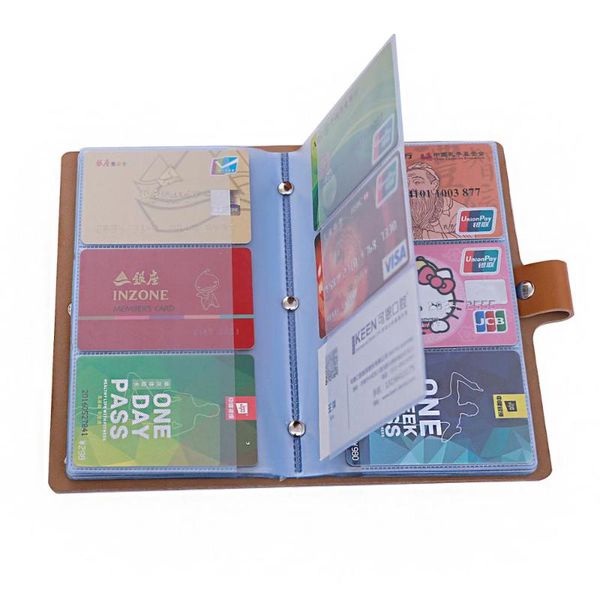 card holders 156 bits high capacity bag business holder pu leather carteira mujer drop, Brown;gray
card holders 156 bits high capacity bag business holder pu leather carteira mujer drop, Brown;gray