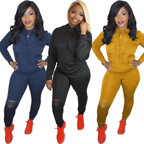 solid color long sleeve drawstring hooded tshirts and hollow out trousers women two piece outfits autumn sport suits yxgz, Gray
solid color long sleeve drawstring hooded tshirts and hollow out trousers women two piece outfits autumn sport suits yxgz, Gray
