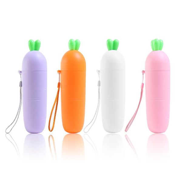 cute carrot portable toothbrush cover holder hiking camping travel cap case household storage cup bath accessory set
cute carrot portable toothbrush cover holder hiking camping travel cap case household storage cup bath accessory set