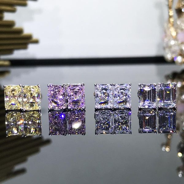 stud luxury 100% 925 sterling silver radiant cut created moissanite gemstone engagement fashion ear studs earrings fine jewelry, Golden;silver
stud luxury 100% 925 sterling silver radiant cut created moissanite gemstone engagement fashion ear studs earrings fine jewelry, Golden;silver